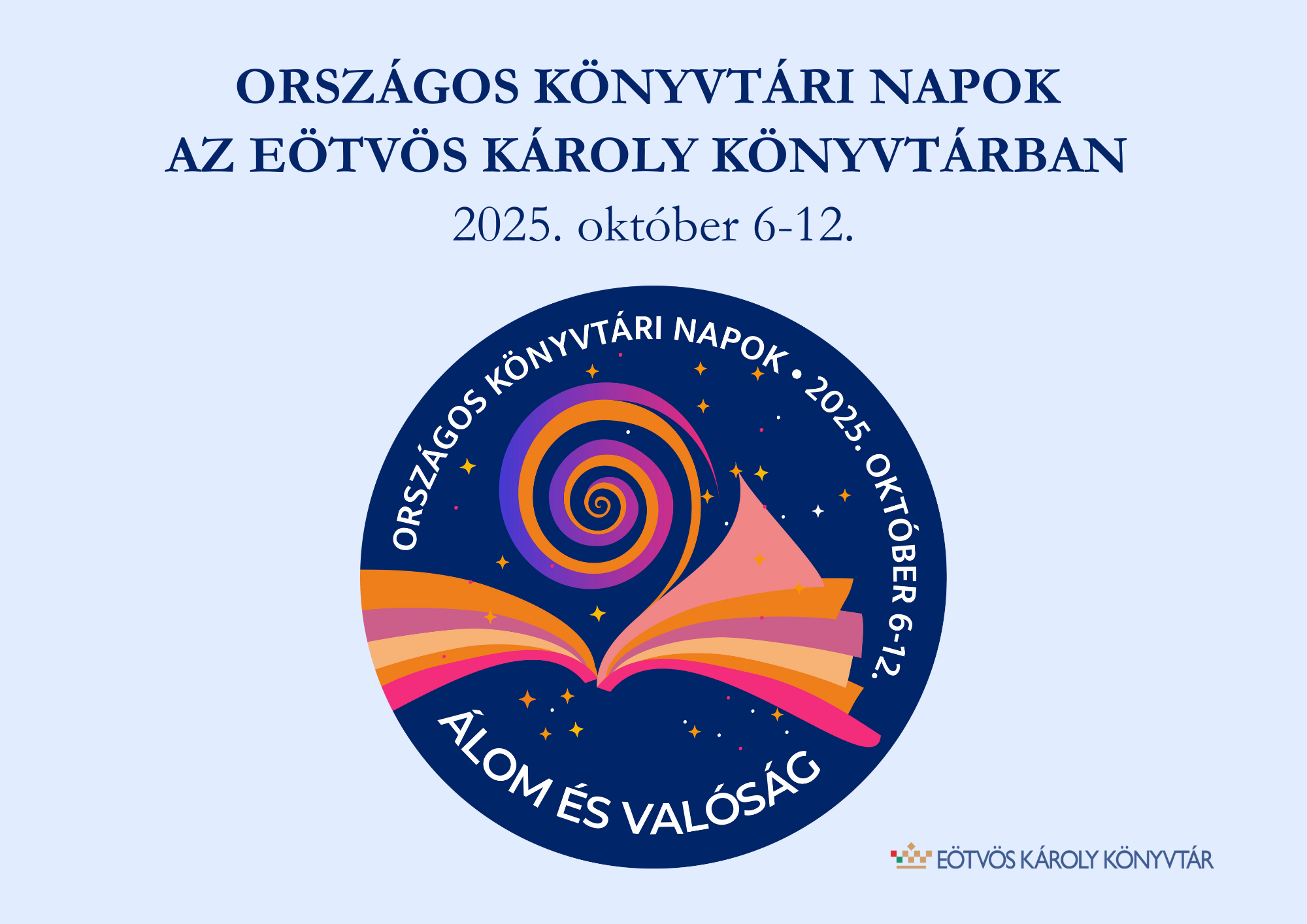 Országos Könyvtári Napok az Eötvös Károly Könyvtárban - 2025.