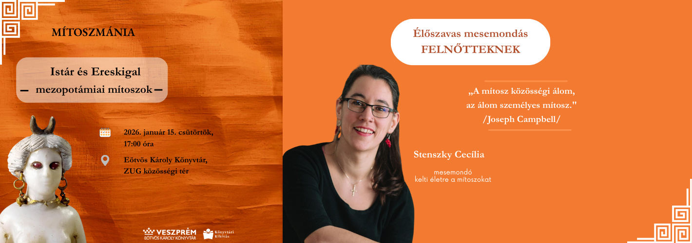 Élőszavas mesemondás felnőtteknek - MÍTOSZMÁNIA - Stenszky Cecília mesemondó
