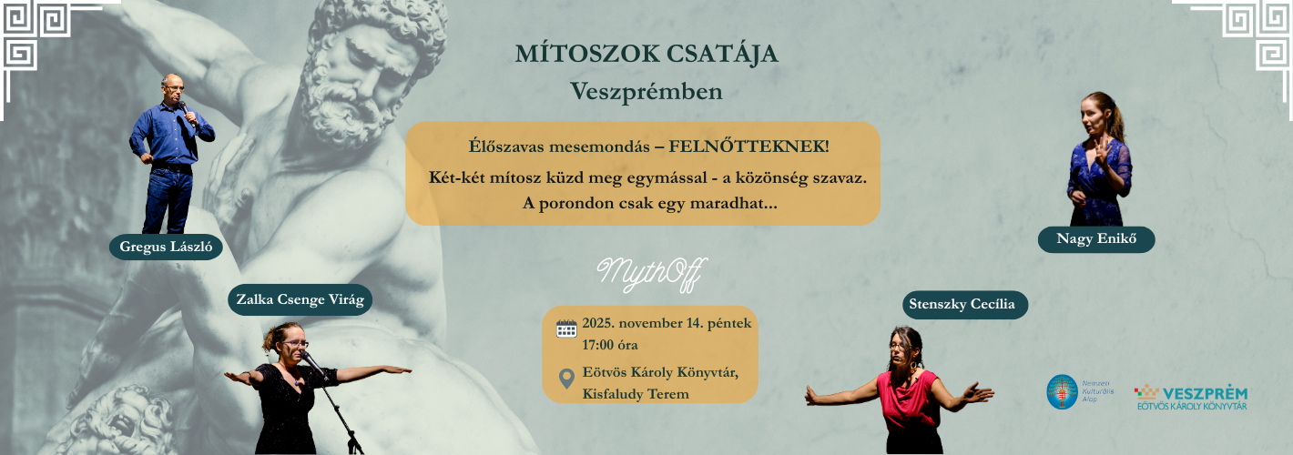 Mítoszok csatája: Élőszavas mesemondás – FELNŐTTEKNEK!