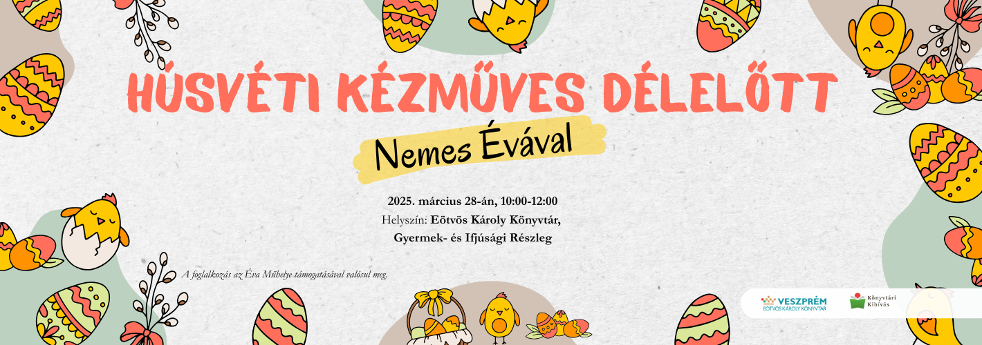 Húsvéti kézműves délelőtt Nemes Évával