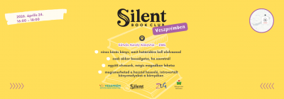 Silent Book Club Veszprémben Gyere, hozd magaddal az aktuális könyved és olvassunk együtt!