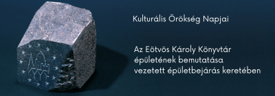 Az Eötvös Károly Könyvtár épületének bemutatása vezetett épületbejárás keretében