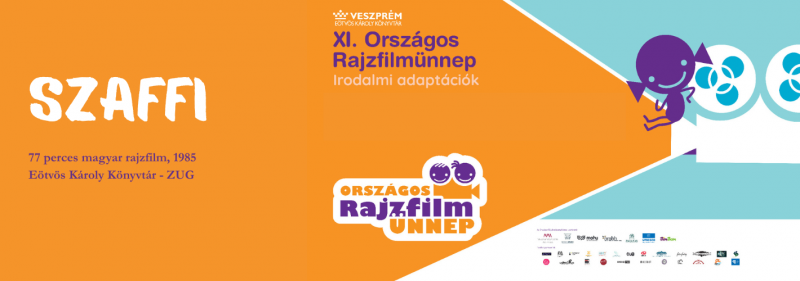 Szaffi rajzfilm vetítés - 77 perces magyar rajzfilm, 1985  Eötvös Károly Könyvtár - ZUG  Helyszín: Eötvös Károly Könyvtá