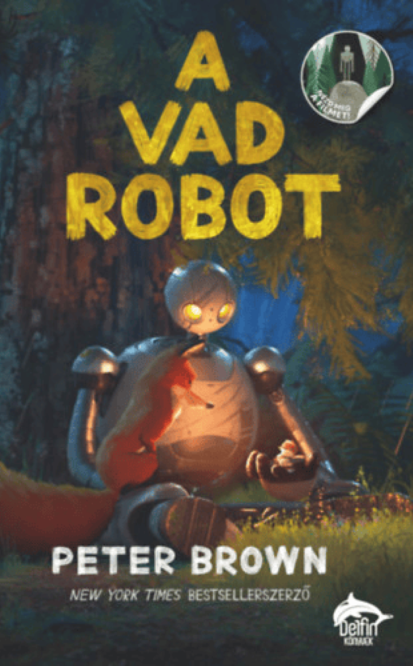 Peter Brown: A vad robot - Filmes borítóval